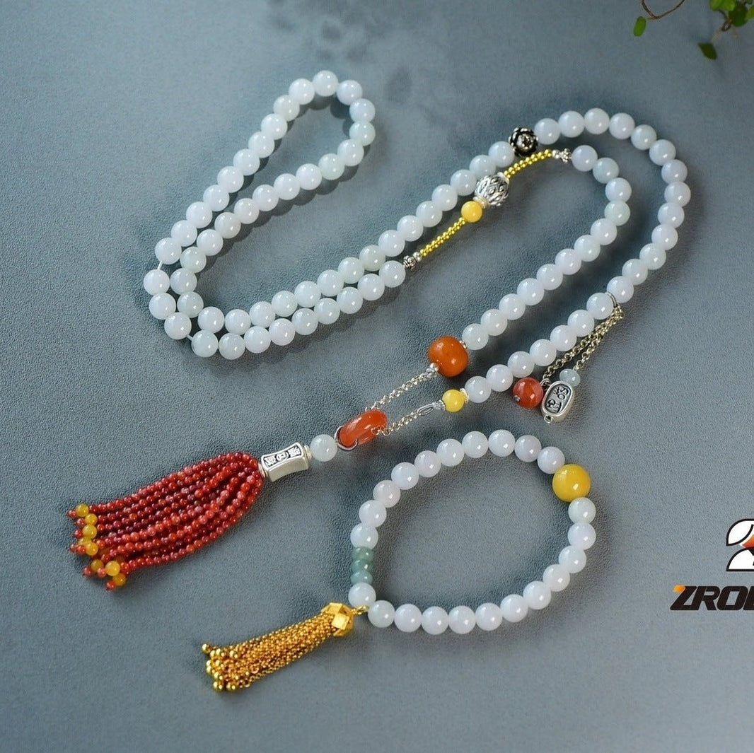 Grade A Jade Jewelry Set-609995 - ZROLMA