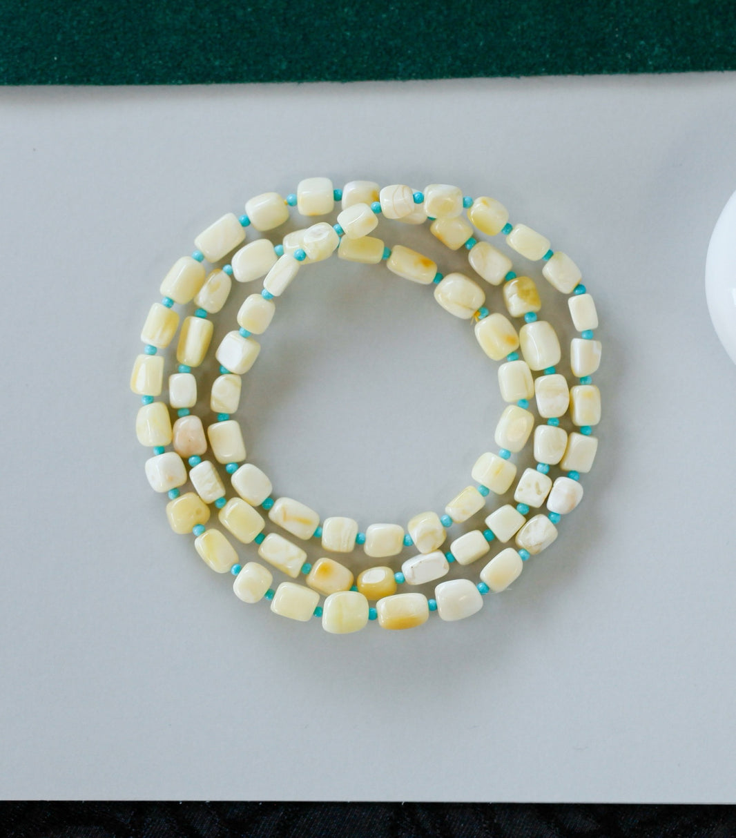 Amber bead bracelet.-ZROLMA(SC2024923001)