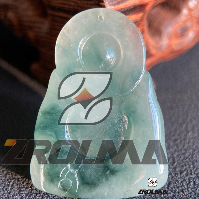 Natural grade A jadeite, Buddha pendant pendant - ZROLMA