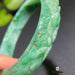 Grade A Jadeite Green Floral Bracelet Set - ZROLMA