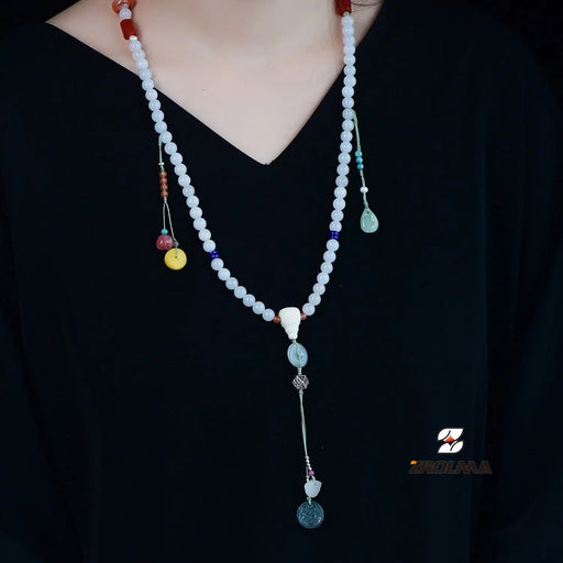2024 New Handmade Jade Necklace 40 - ZROLMA
