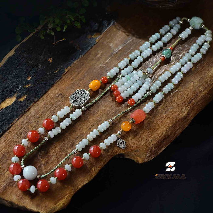 2024 New Handmade Jade Necklace 57 - ZROLMA