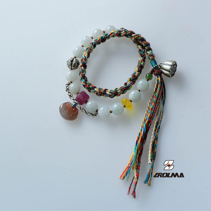 Tibetan Jade Bracelet 2024 HX2023-2470 53 - ZROLMA