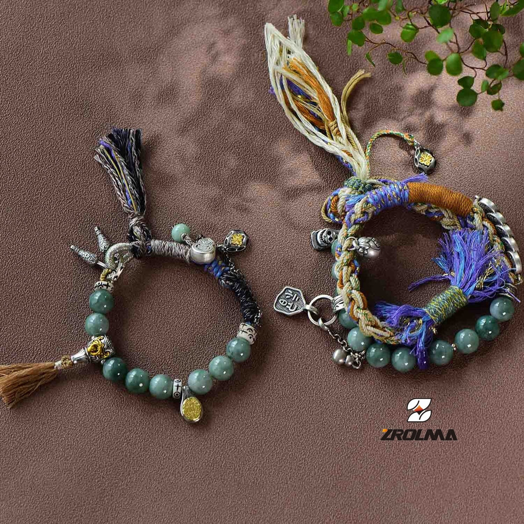 Tibetan Jade Bracelet 2024 HX2023-2470 6 - ZROLMA