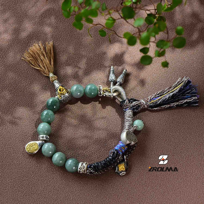 Tibetan Jade Bracelet 2024 HX2023-2470 6 - ZROLMA