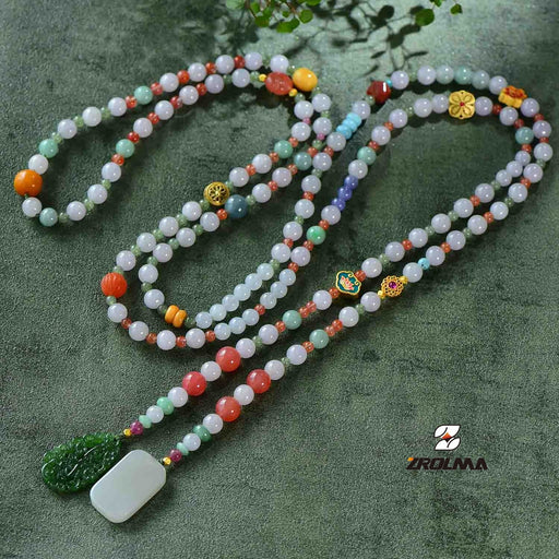 2024 New Handmade Jade Necklace 22 - ZROLMA
