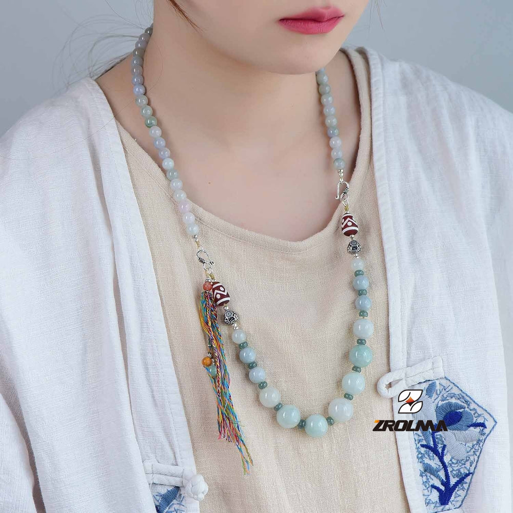 2024 New Handmade Jade Necklace 17 - ZROLMA