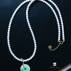 2024-108 Freshwater Pearl Necklace-1990401 - ZROLMA